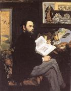 Edouard Manet Portrait of Emile Zola France oil painting artist